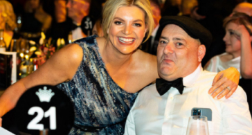 Guests at a fundraising event