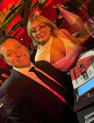 Foundation supporters at a fundraising event