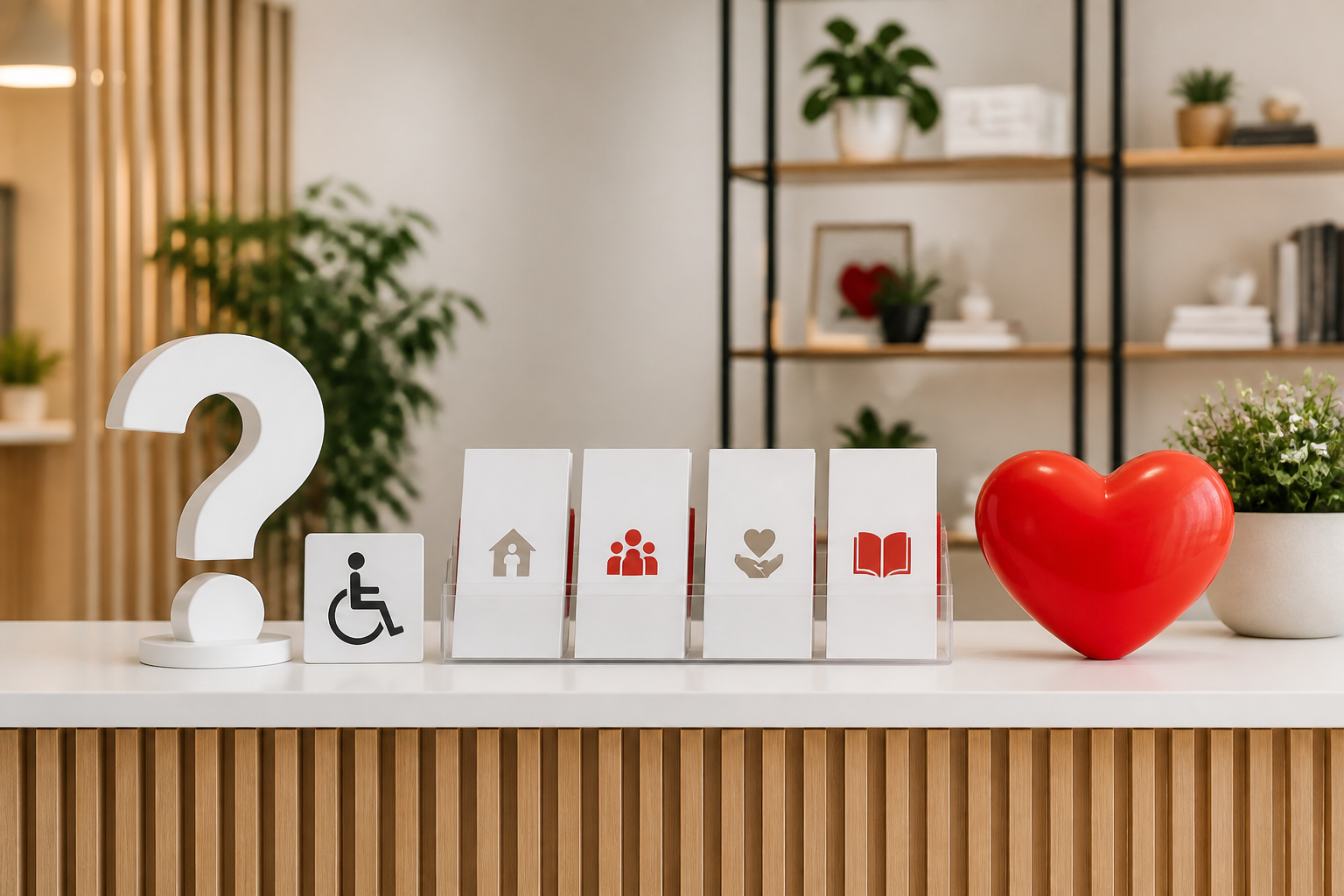Accessible information and programme guidance desk